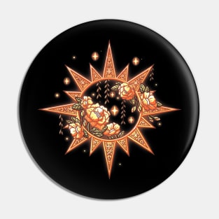 Floral Sun Pin