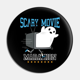 Scary Movie Marathon Pin