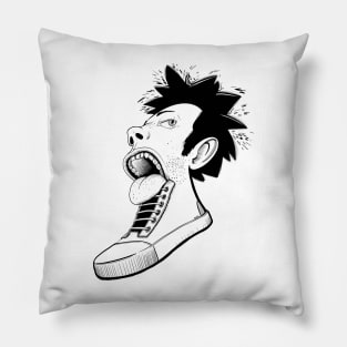 sneakermouth Pillow