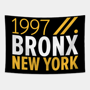 Bronx NY Birth Year Collection - Represent Your Roots 1997 in Style Tapestry