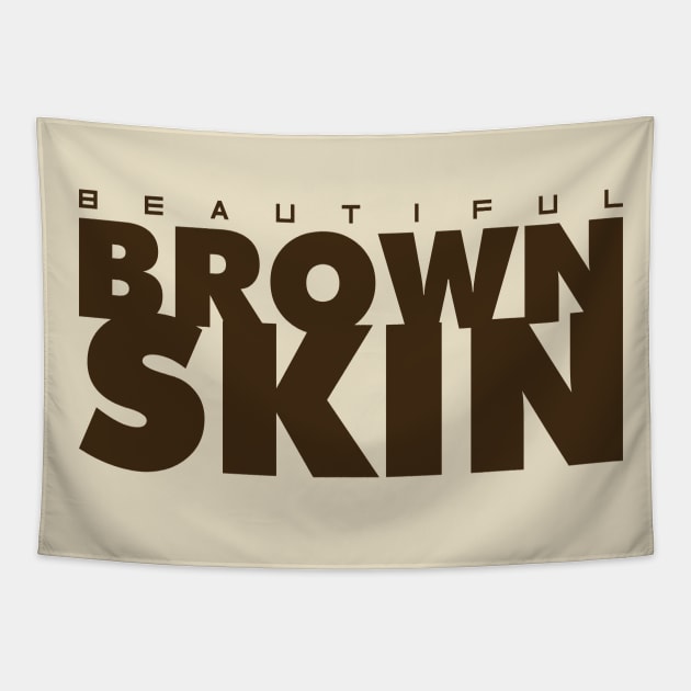 beautiful brown skin-Brown Tapestry by God Given apparel