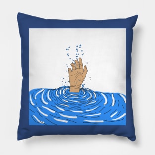 HELP ME IM DROWNING #1 Pillow