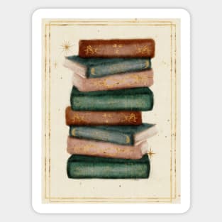 Antique Books Stickers for Sale