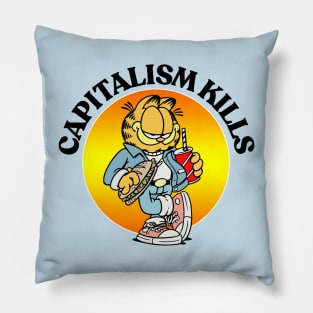 CAPITALISM KILLS ∆∆∆ Pillow