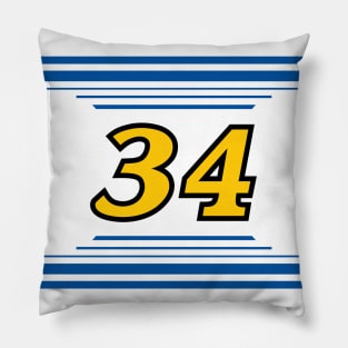 Michael McDowell #34 2024 NASCAR Design Pillow