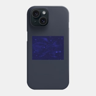 Simple Blue Galaxy Phone Case