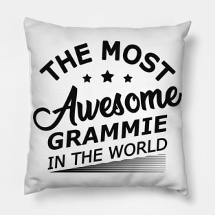 Grammie - The most awesome grammie in the world Pillow