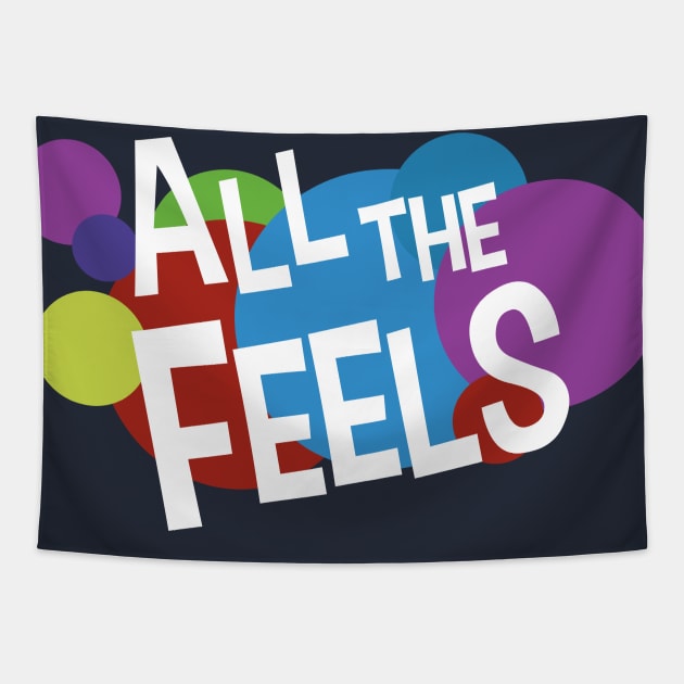 All the Feels - Inside Out Tapestry by Merlino Creative
