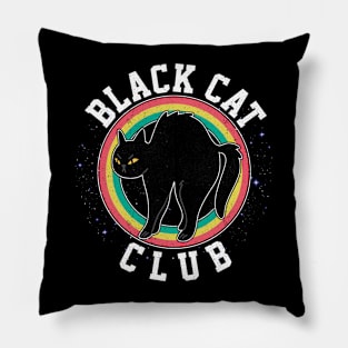 Black Cat Club Pillow