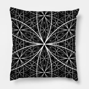 Dimensional Flower of Life 2 - On the Back of Pillow