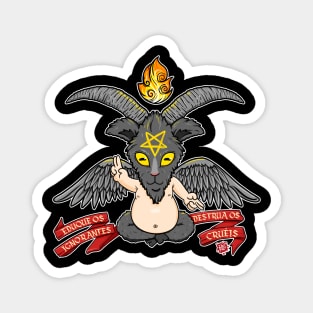 Cute Baphomet Magnet