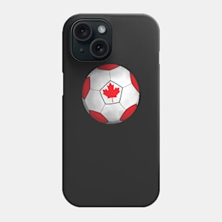 canada flag football Phone Case