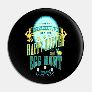 Happy Easter Egg Hunt Vintage EGGXECUTIVE  RC02 Pin