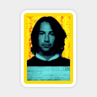 Keanu Reeves Mugshot Magnet