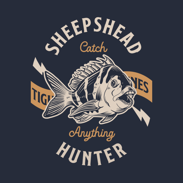 Sheepshead Hunter by fishindecals