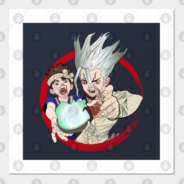 Dr Stone Anime Senku Ishigami Dr Stone Affiche Et Impression
