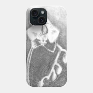 Graphite Orchids Phone Case