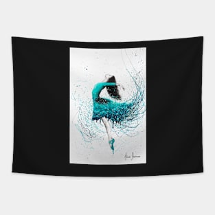 Turquoise Ocean Dancer Tapestry