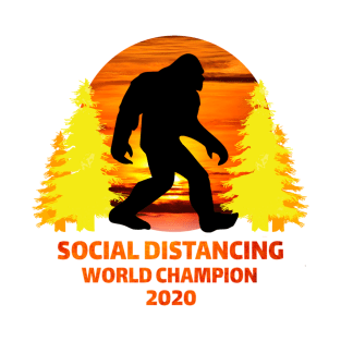 Social Distansing World Champion T-Shirt