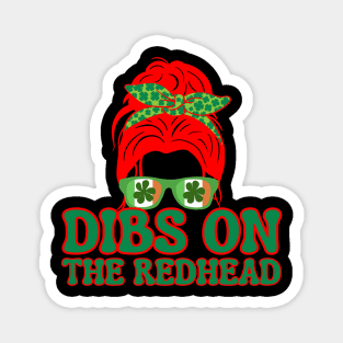 Dibs-On-The-Redhead Magnet