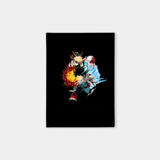 Deku X Kacchan X Shoto Boku No Hero Academia Carnets