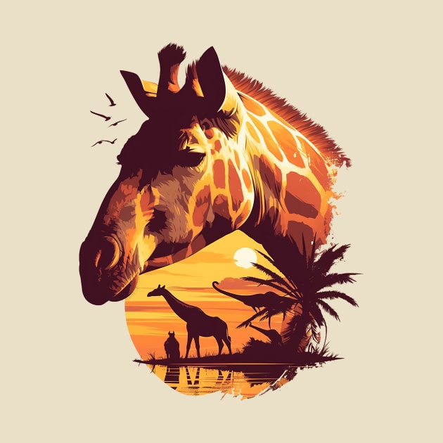 giraffe by StevenBag