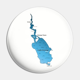 Lake George FL Map Pin
