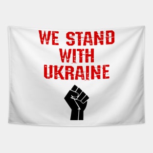 We stand with Ukraine Tapestry