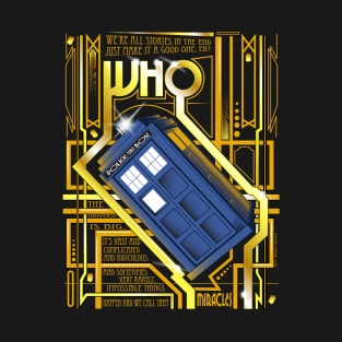 Doctor Who - Art Deco T-Shirt