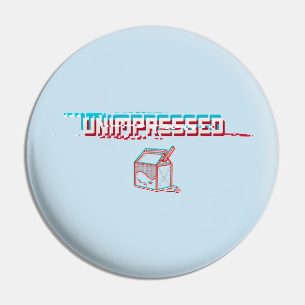 Unimpressed Pin by Blacklinesw9