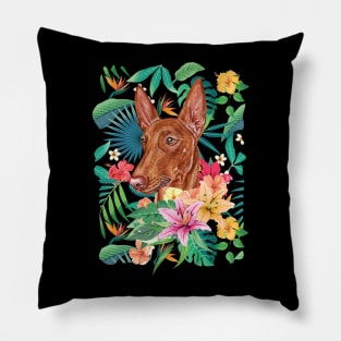 Tropical Pharaoh Hound Pillow