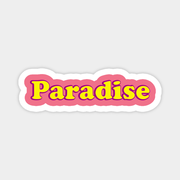 Paradise Magnet by thedesignleague