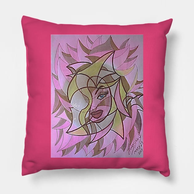 MARY 23 Pillow by JUANGOMY