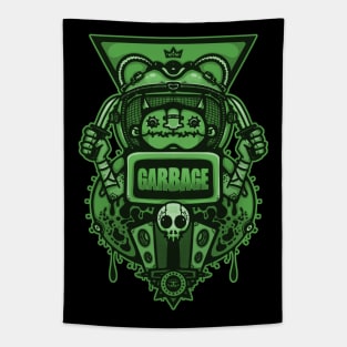 garbage green Tapestry