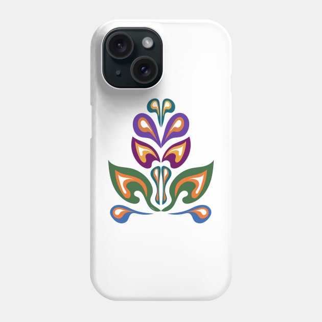 Ojibwe Flowers Waabigwan WAWEZHI CANADA Phone Case by WAWEZHI