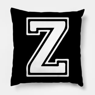 Letter z Pillow