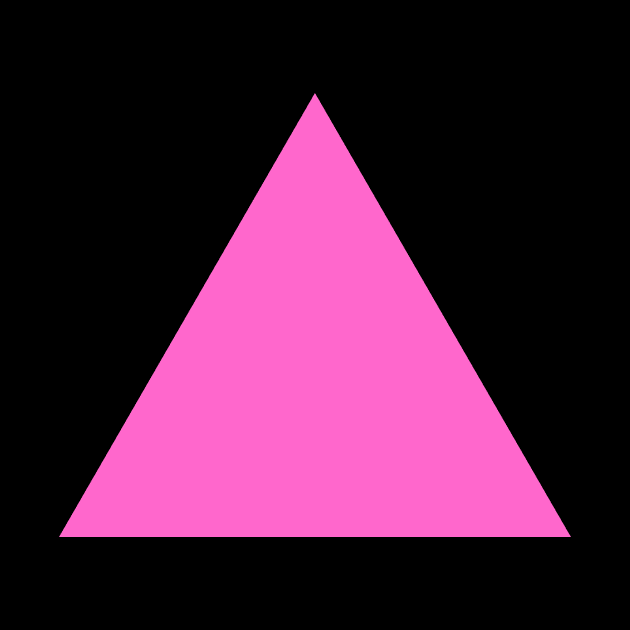 Pink Triangle by n23tees