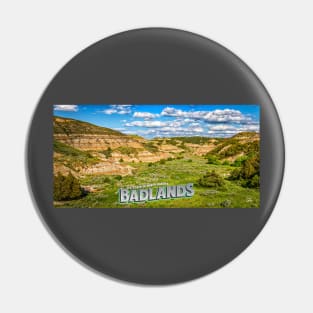 North Dakota Badlands Pin