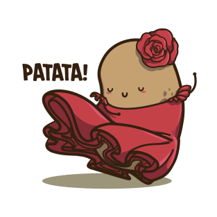 Cute Flamenco Potato T-Shirt