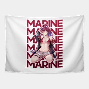 Marine in a Bikini Tapestry