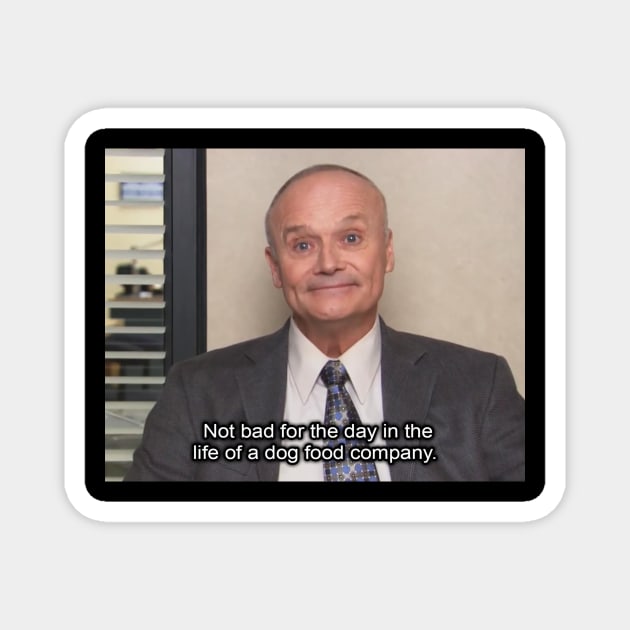 Creed Bratton Magnet by blackboxclothes