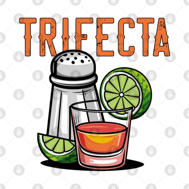 TRIFECTA - TEQUILA, SALT AND LIME by Intellectual Badass