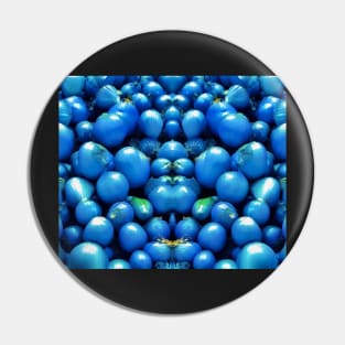 Cerulean Blue Aesthetic - Blue Onions Pin