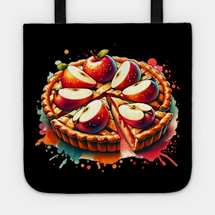 Apple Pie Slice Kawaii Sweet Bake Cafe Tote