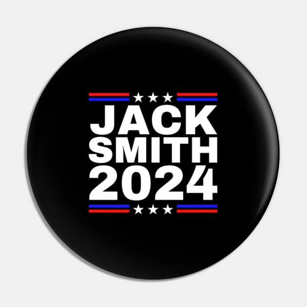 Jack Smith For President Jack Smith 2024 Karma Retro Us Flag Jack