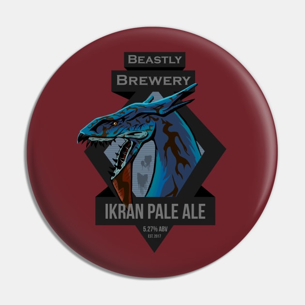 Banshee Pale Ale Pin by PurplePenguin