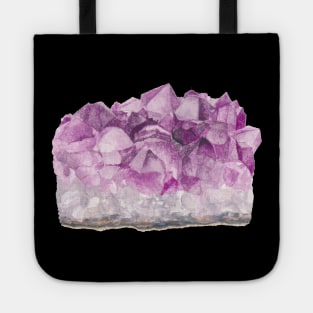 Amethyst Watercolour Painting Tote