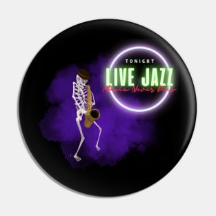 LIVE JAZZ Pin