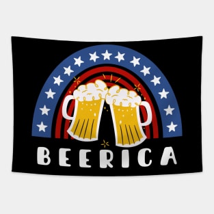 Beerica 4th of July Tipsy Tapestry