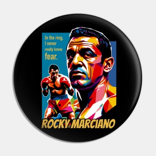 Rocky Marciano WPAP Pin